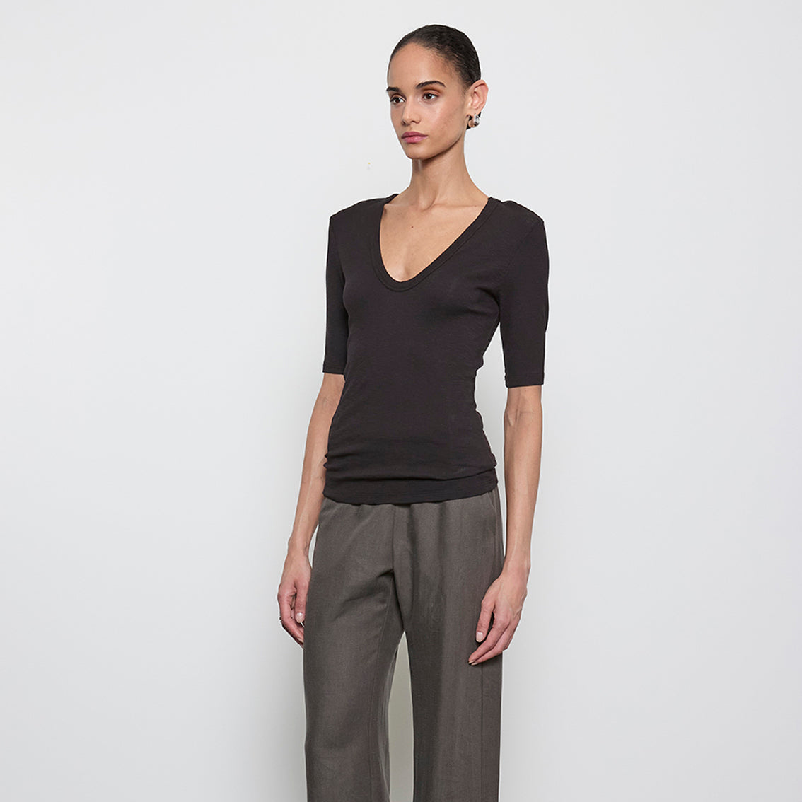 Fashionista Heaven Knit Half Sleeve Top — Tessa