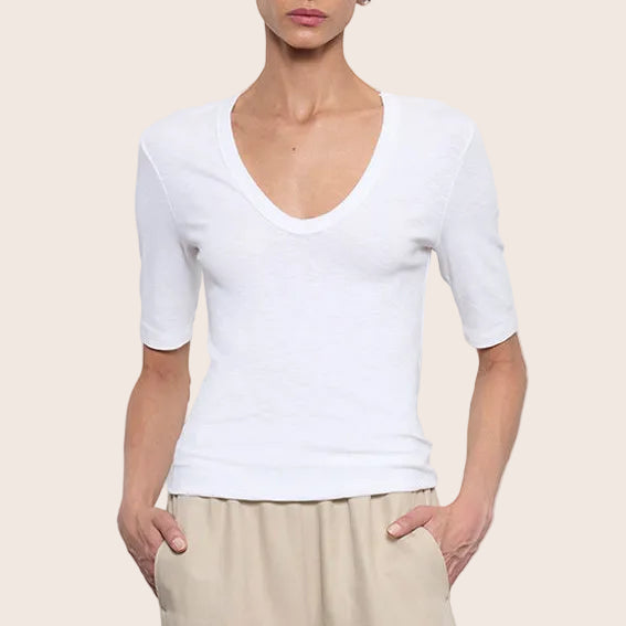 Fashionista Heaven Knit Half Sleeve Top — Tessa