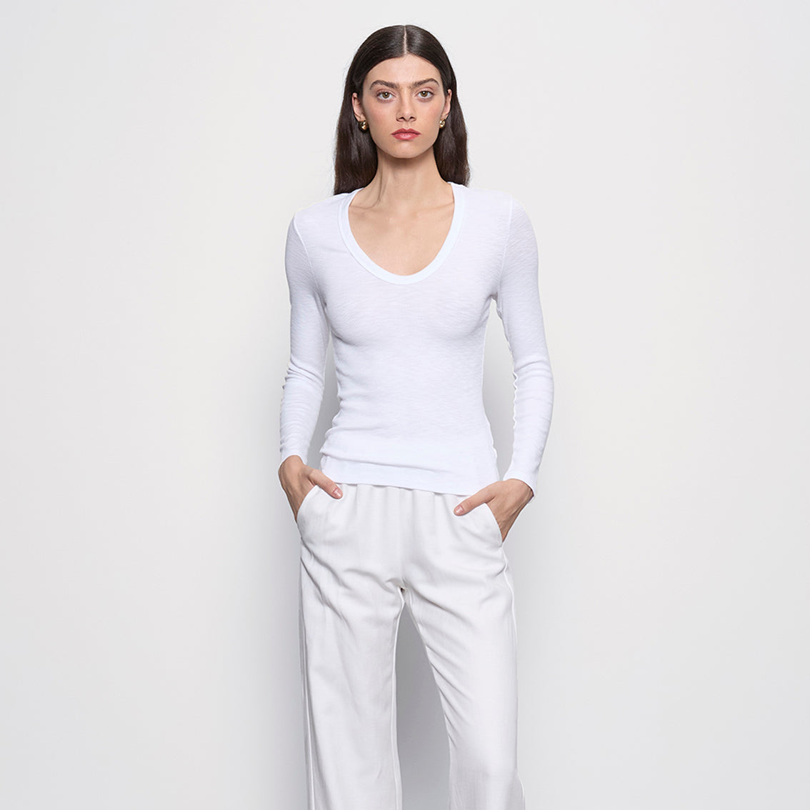 Fashionista Heaven Knit Long Sleeve Top — June