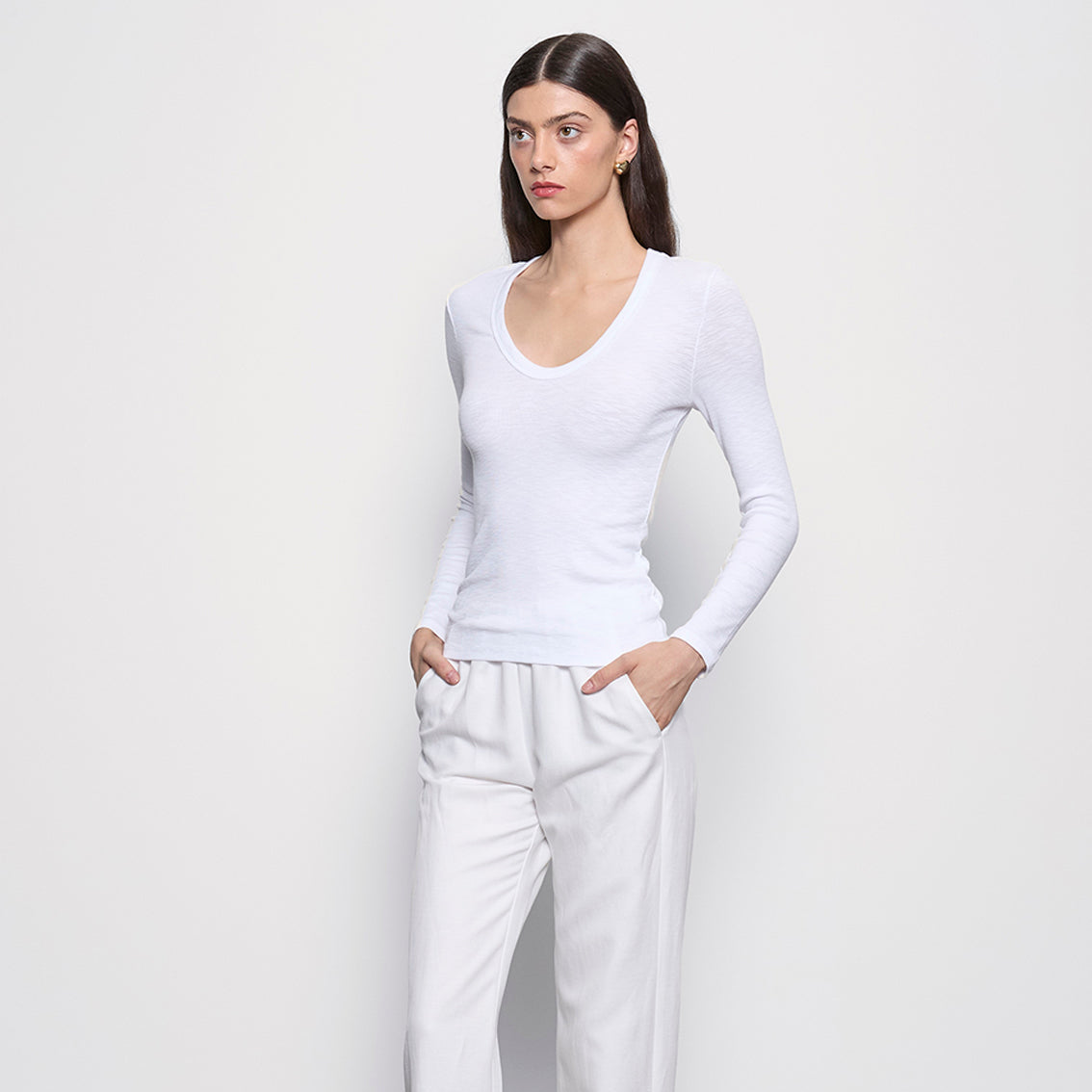 Fashionista Heaven Knit Long Sleeve Top — June