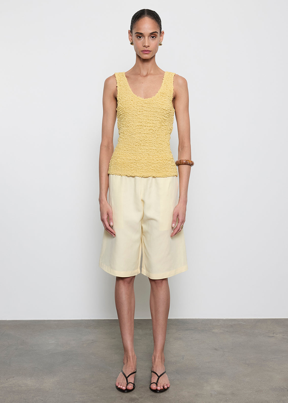 Fashionista Heaven Twill Bermuda Short — Rosalind