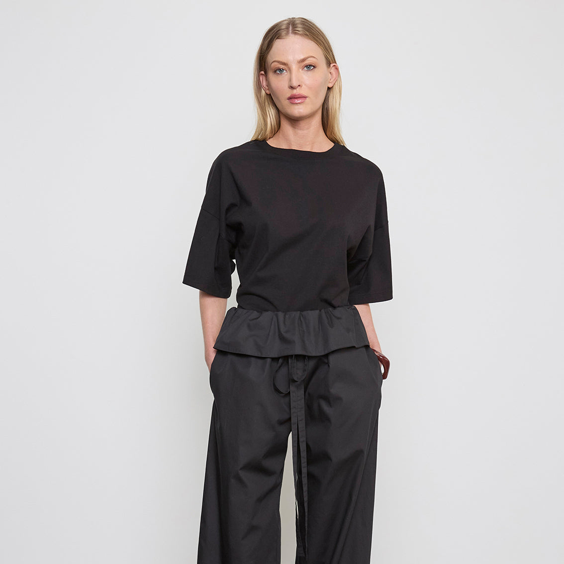 Fashionista Heaven Cotton Curve Top — Cleo
