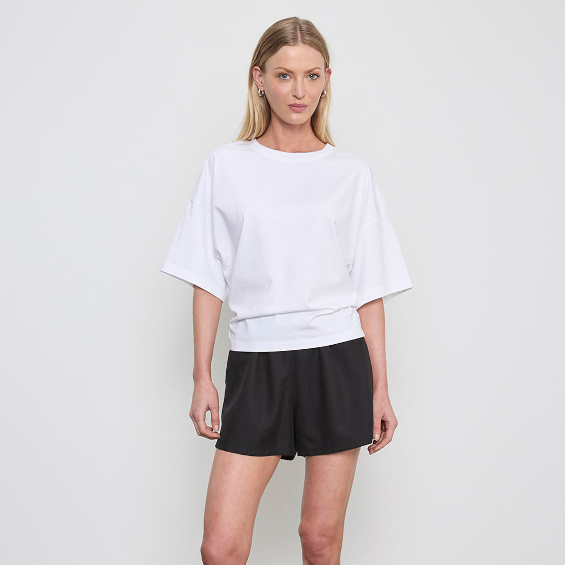 Fashionista Heaven Cotton Curve Top — Cleo