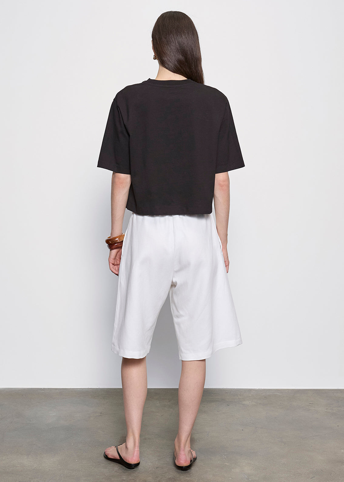 Fashionista Heaven Twill Bermuda Short — Rosalind