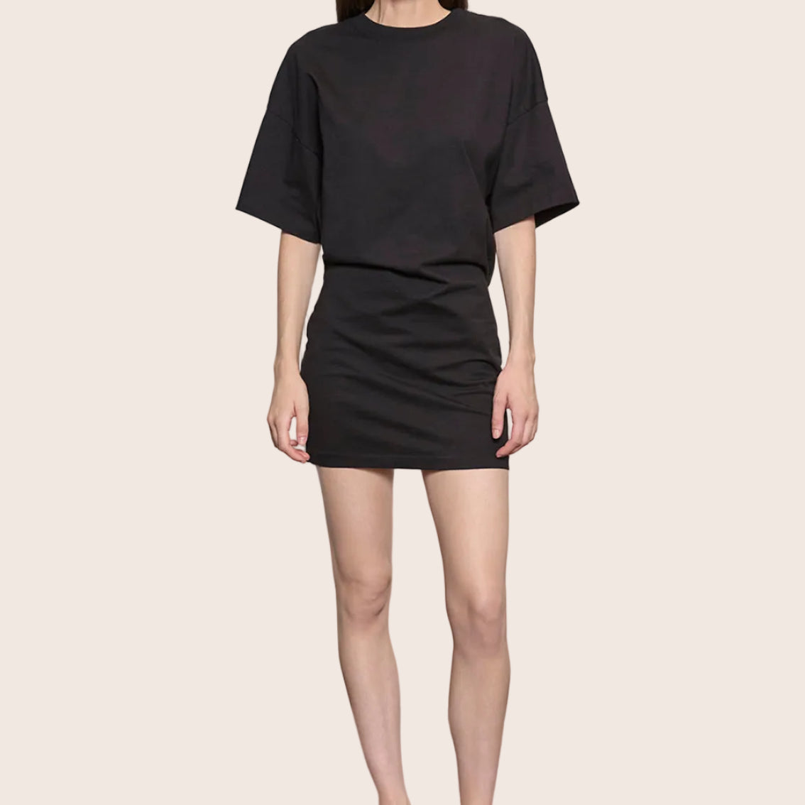 S/S Supima Curve Mini Dress — Alexia