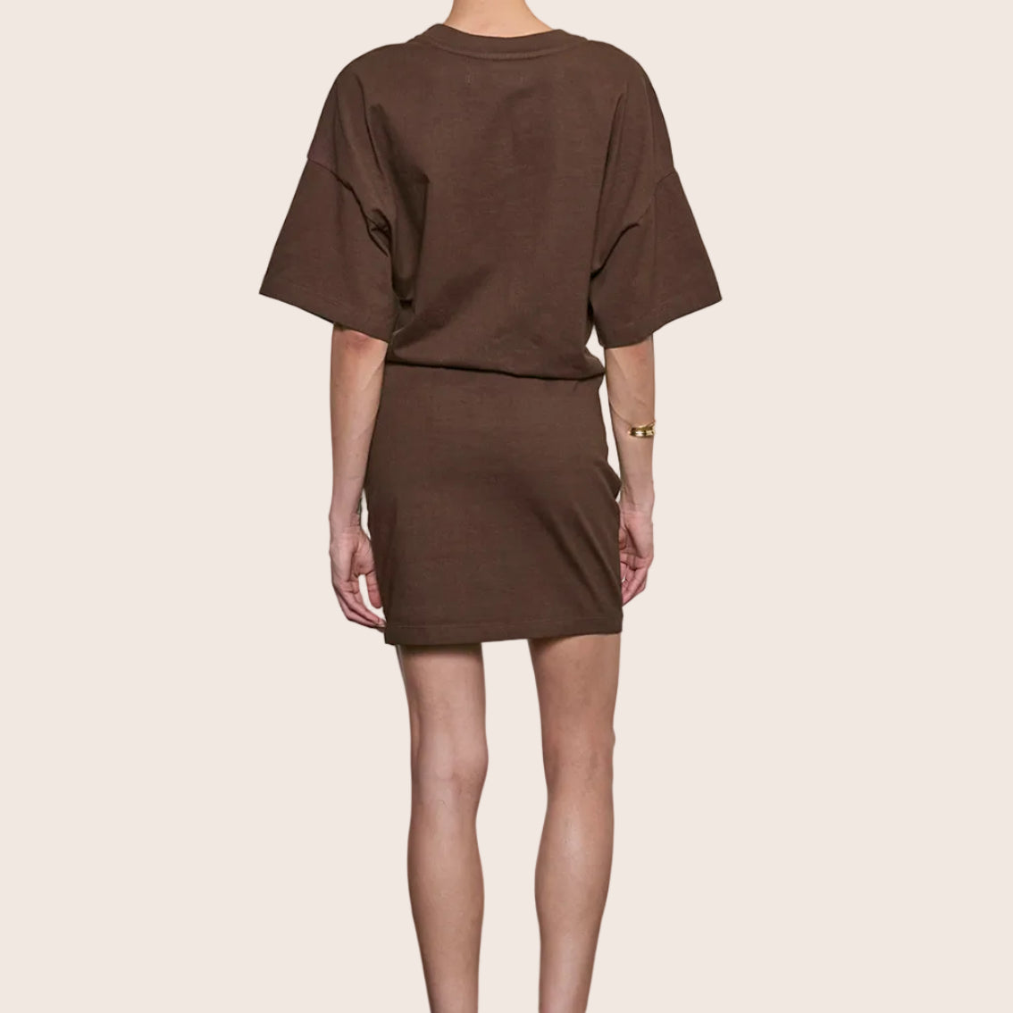 S/S Supima Curve Mini Dress — Alexia